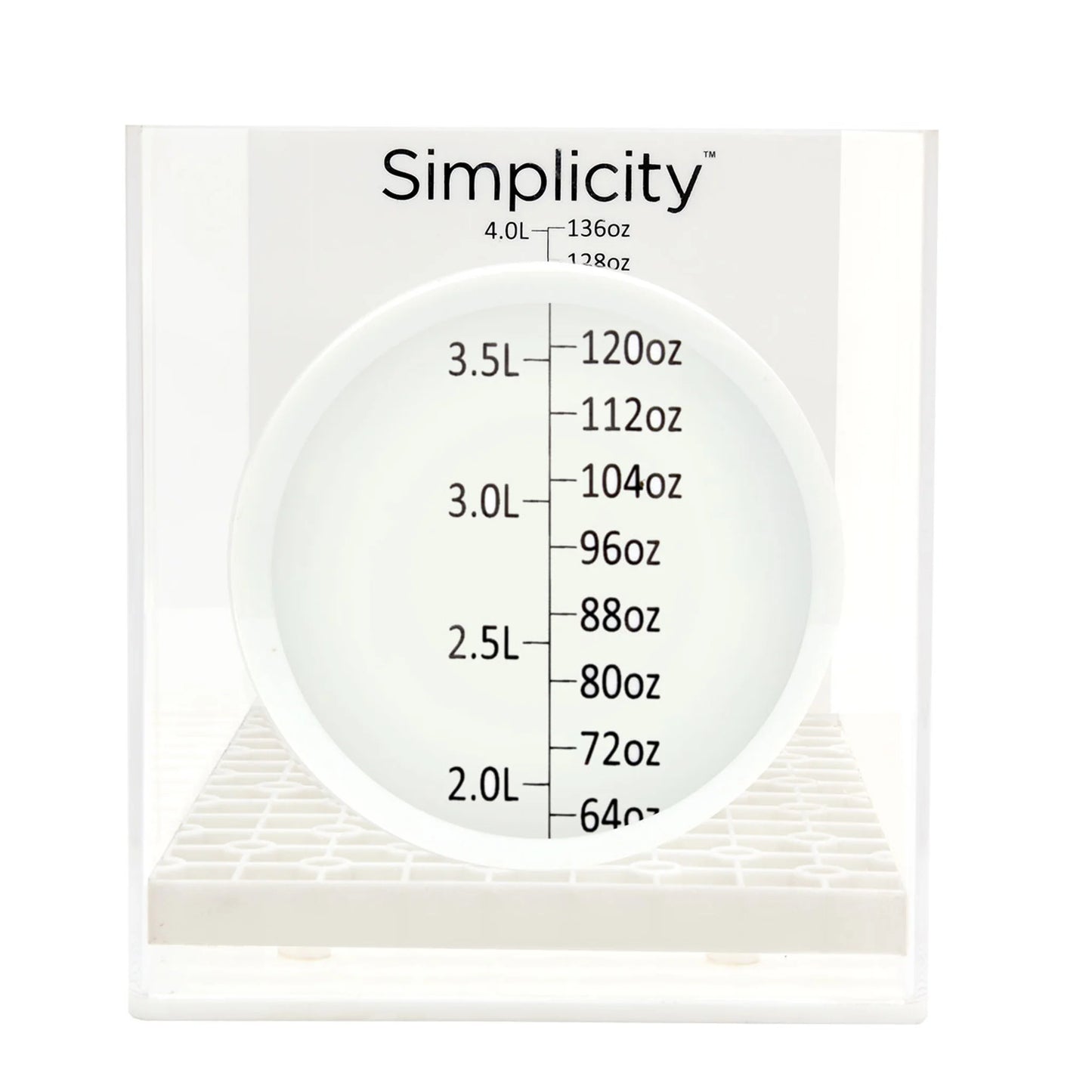 Simplicity Coral Dipping Container