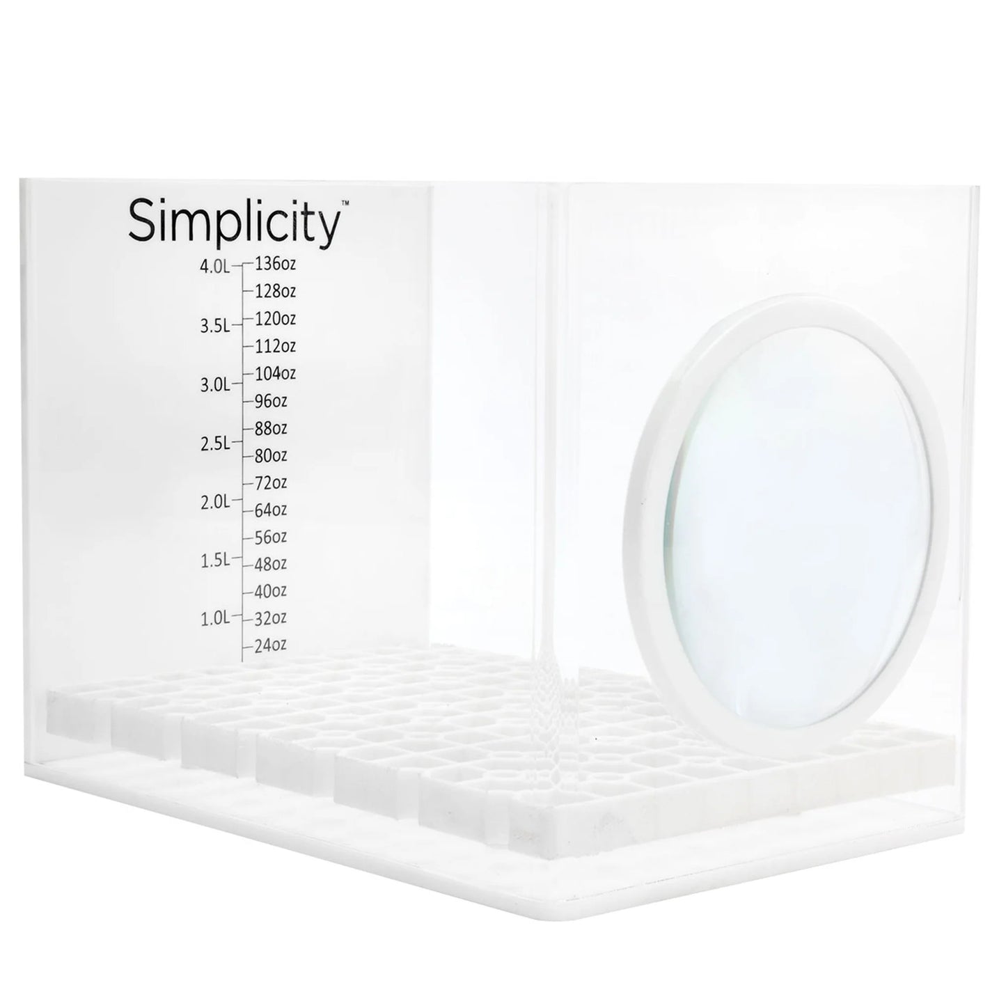 Simplicity Coral Dipping Container