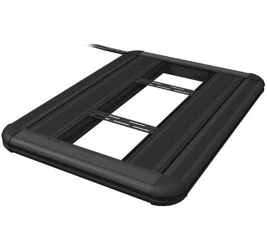 Light T5HO G3 Hybrid 4 Lamp BLK (Lamps Not Included)