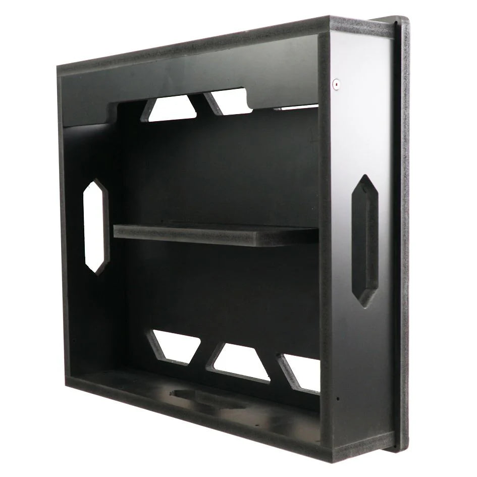 Mini Black Aquarium Controller Board Wire Management System