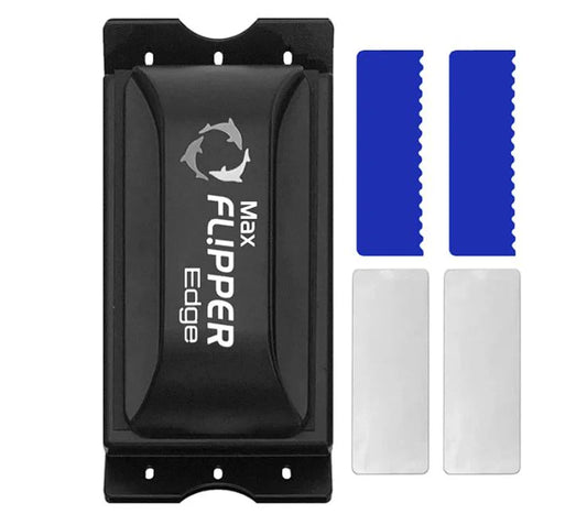 Flipper Edge 2-in-1 Magnetic Floating Aquarium Algae Cleaner