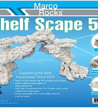 MarcoRocks Shelf Scape 50 Dry Live Rock Kit (40lbs)