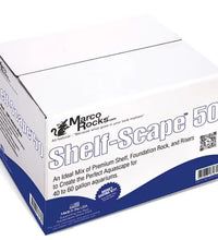 MarcoRocks Shelf Scape 50 Dry Live Rock Kit (40lbs)