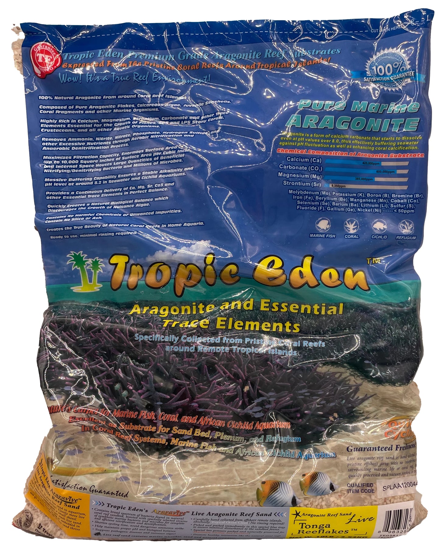 Tropic Eden Live Reeflakes Sand