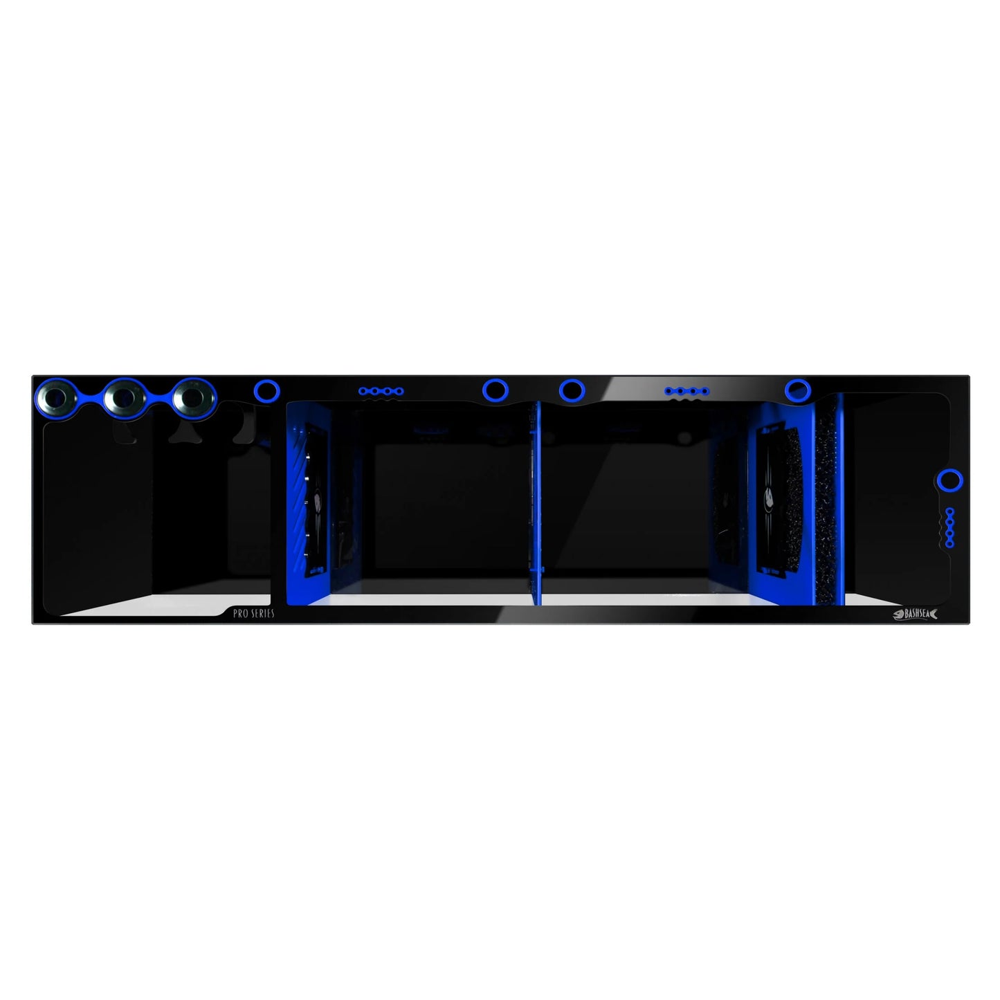 Bashsea 60x18x16 Pro Sump - BlueBlack