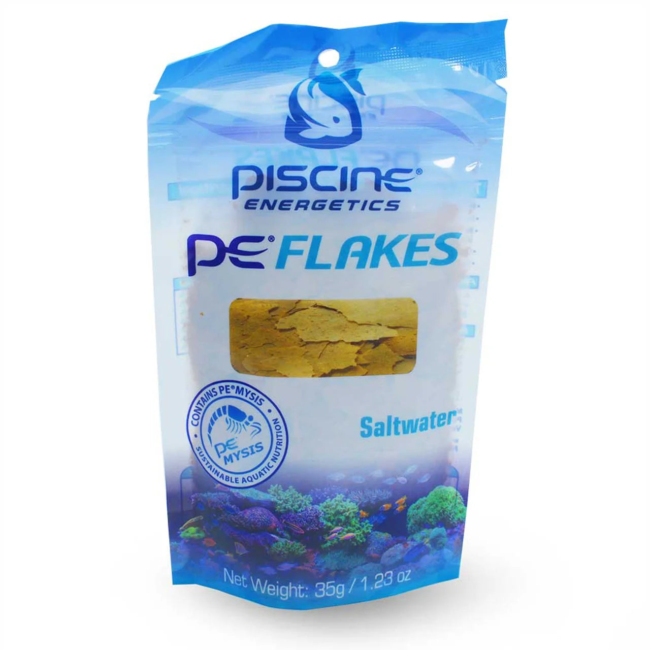Piscine Energetics MYSIS Flakes - Saltwater 1.23oz / 35g (pouch)