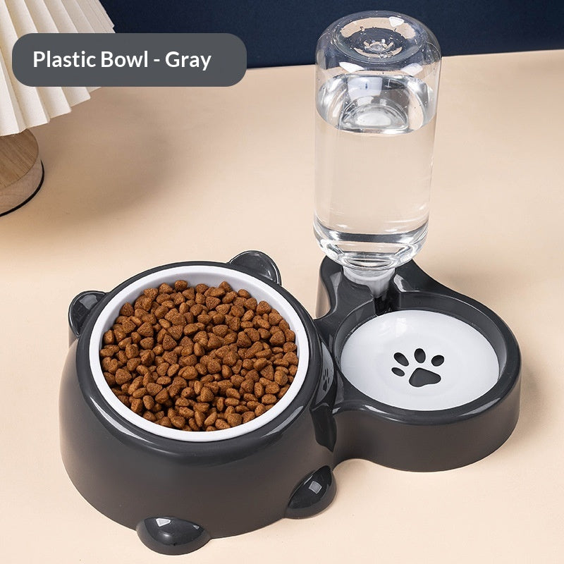 Pet 2-in-1 Water And Food Dispenser