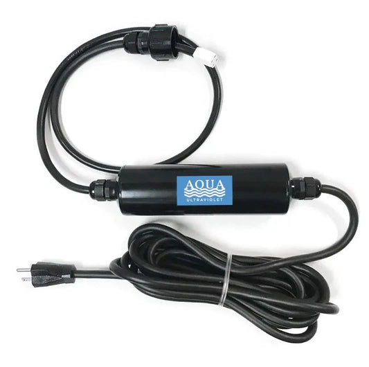Aqua Ultraviolet 40 Watt Inline Transformer - Black