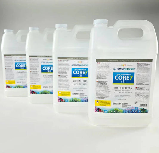 Triton Core7 Reef Supplements 3.8L (1 Gallon) Complete Set