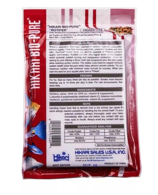 Hikari Frozen ROTIFERS 1.75 oz Cube