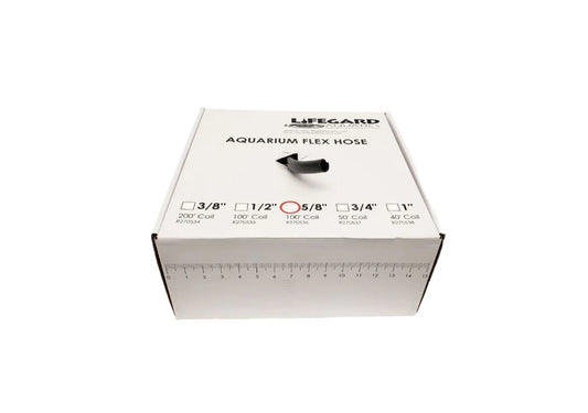 Lifegard Aquatics 5/8 ID X 10' COIL FLEXIBLE TUBING (black)