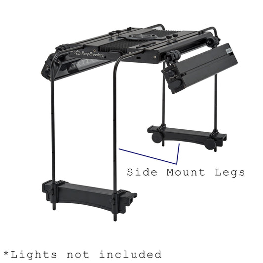 Reef Breeders Meridian Side Mount Legs - Black