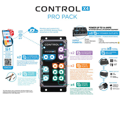 HYDROS Control X4 / XP8 PRO Pack