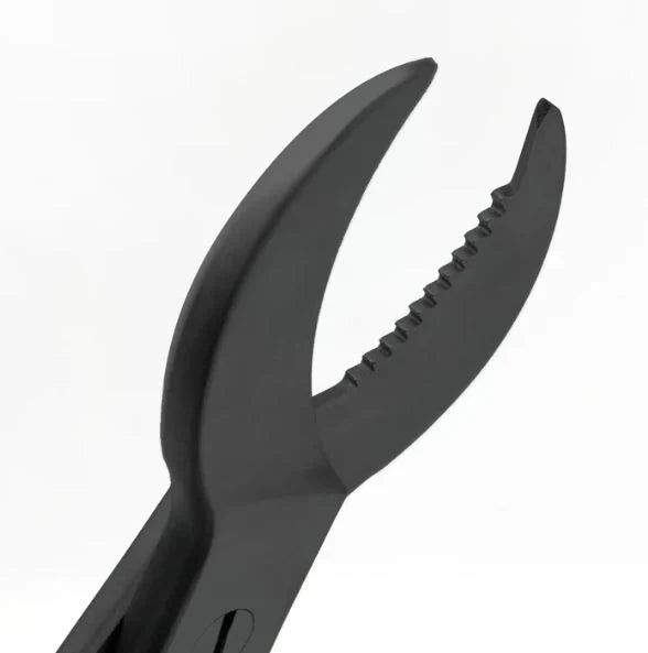 Premium Aquatics Large Curved Blade SPS Coral Bone Cutter - Black Oxidized