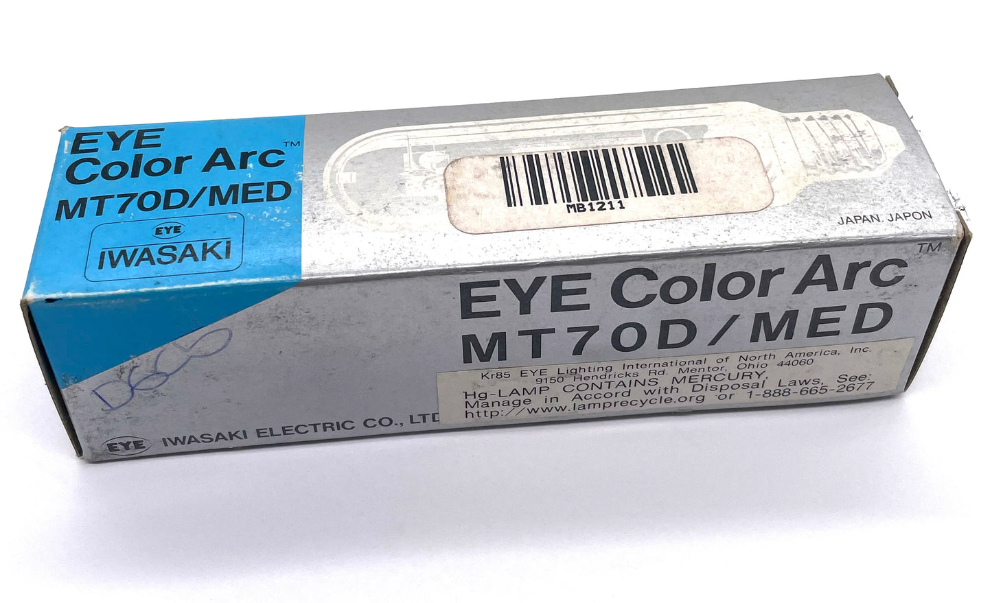 IWASAKI 6500K 70WATT HALIDE BULB - MEDIUM SOCKET