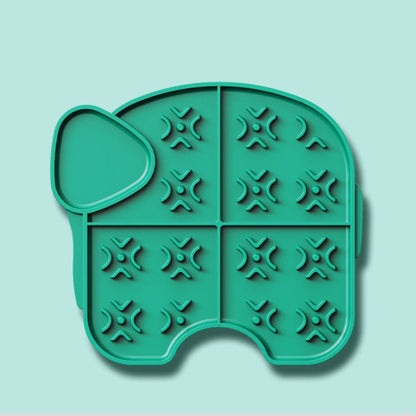 Pet Slow Food Pad Licking Pad Suction Cup Silicone Anti-choking Slow Food Pet Soothing Artifact Silicone Bowl Universal For Cats And Dogs