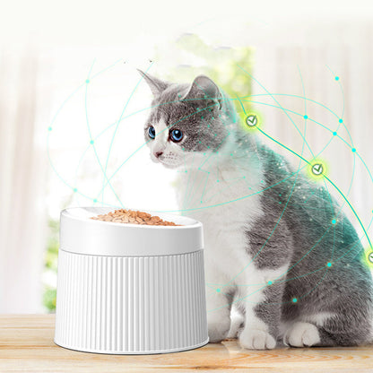 High Leg Neck Protection Large Capacity Anti-tumble Cat Bowl