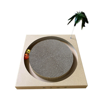 Pet Cat Toy Corrugated Paper Grinding Claw Board