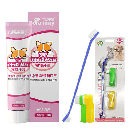 120g Dog Toothbrushing Oral Care Edible Cat Toothpaste