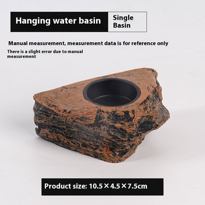 Eyelash Horn Food Basin Hanging Movable