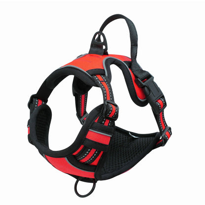 Vest-style Reflective And Breathable Chest-strap Leash