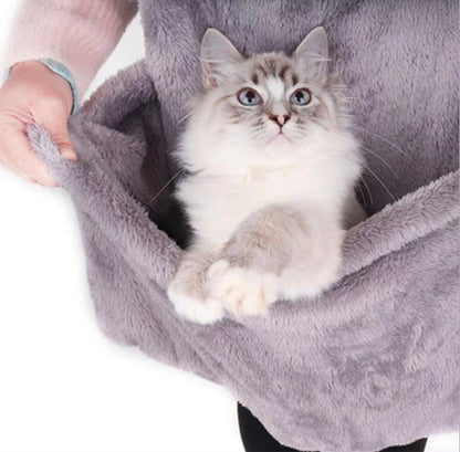 Pet out carrying bag cat cat bag with sleeping chest apron to prevent clothing sticky hair cat clothes