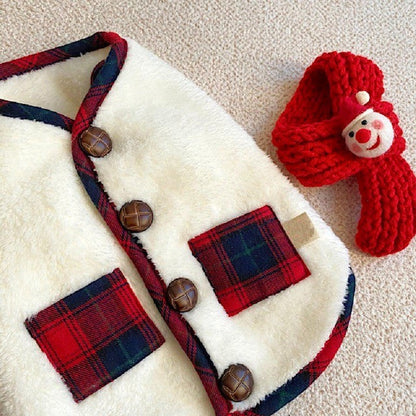 For Autumn And Winter, Puppies, Two-legged Vests, Small And Medium-sized Dogs, Fleece Jackets, Cat Coats, Scarves, Pet Clothes