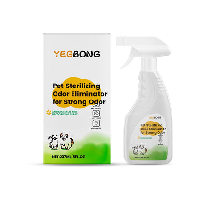 Yegbong Pet Deodorizing Spray, General-Purpose Indoor Household Cleaning Spray For Cats And Dogs, Freshens The Environment With Rotating Nozzle