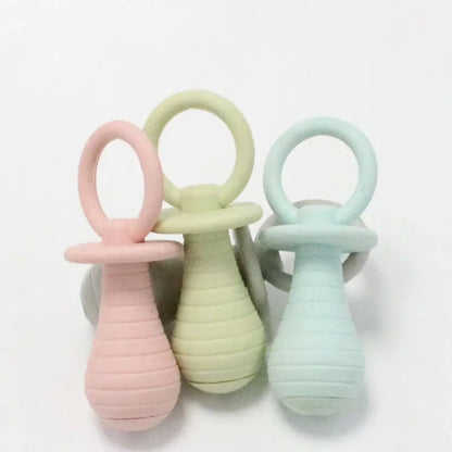Pet Pacifier Rubber Toys For Newborn Dogs Cat Chew Toys Puppy Kitty Products Dog Games Sound Squeaker