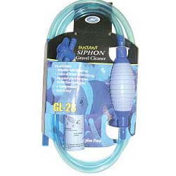 JBJ Instant Siphon - Gravel Vacuum Cleaner + Auto Siphon Pump