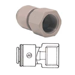 John Guest Female Adapter 1/4 Tube x 1/4 NPTF