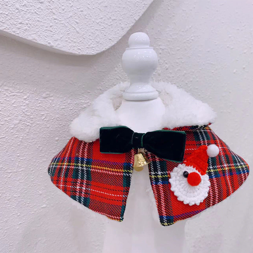 Pet Christmas Clothes Scarves Capes And Outfits