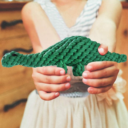 Interactive Dog Rope Toy Set Animal Design Durable And Teeth Cleaning Toy For Small Medium Dog Chew Training And Biting Toys
