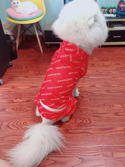 Big Clothes Year Medium-sized Large Dog