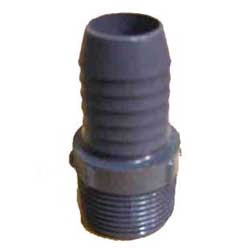 Male Adaptor Mipt x Insert 3/4" Barb