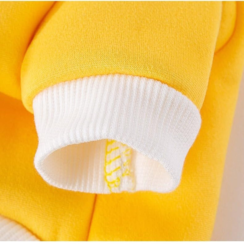 Pet Dog Hoodie Cartoon  Lightweight Coat For Small Dogs Fashionable Pet Outfit