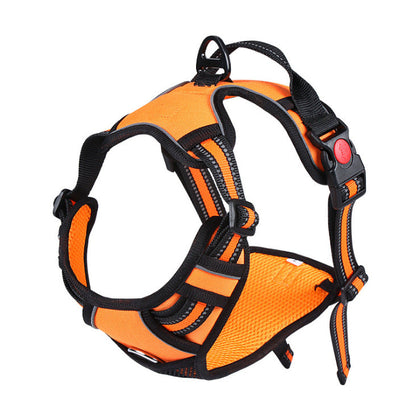 Explosion-Proof Pet Leash With Reflective Harness