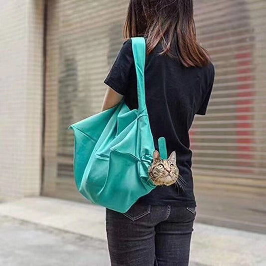 Pet Outdoor One Shoulder Crossbody Backpack