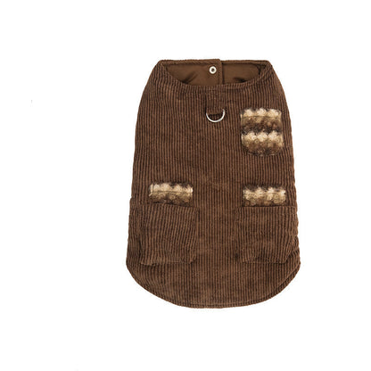 Puppy Clothes Bichon Frise Teddy Shih Tzu Winter Outfits West Highland Terrier Small Dog Cotton Pet Coats