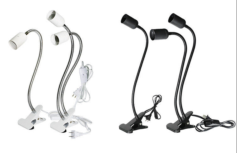 Adjustable Gooseneck Clamp Lamp Holder (E27) – Non-Heat Fixture
