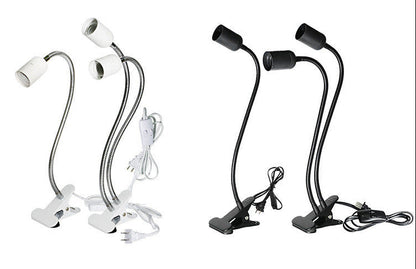 Adjustable Gooseneck Clamp Lamp Holder (E27) – Non-Heat Fixture