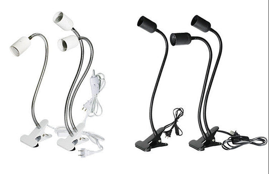 Adjustable Gooseneck Clamp Lamp Holder (E27) – Non-Heat Fixture