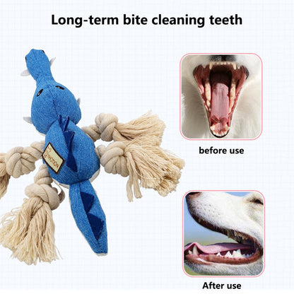 Cotton Rope Knot Chewing Pet Dog Molar Toy