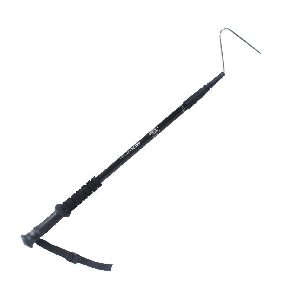 Telescoping Heavy-Duty Stainless Steel Snake Hook