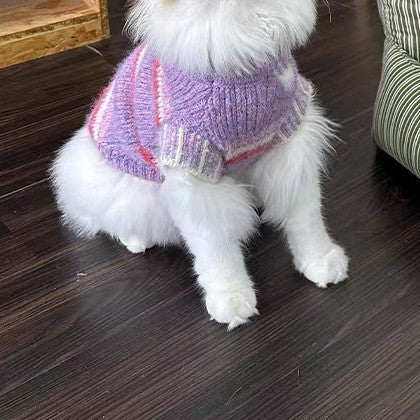 Autumn And Winter Vest, Warm Sweater For Small Schnauzers And Cats