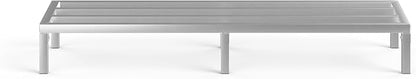 20 in X 60 in. Aquarium Stand | Industrial Style Aluminum Fish Tank Base with Open Frame Design