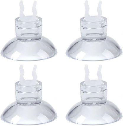 ALEGI 4pcs Large Aquarium Sponge Filter with Suction Cups, Check Valves for Breeding Fry Betta Shrimp Fish Tank (Medium for 20-50 Gal 4 Pcs)