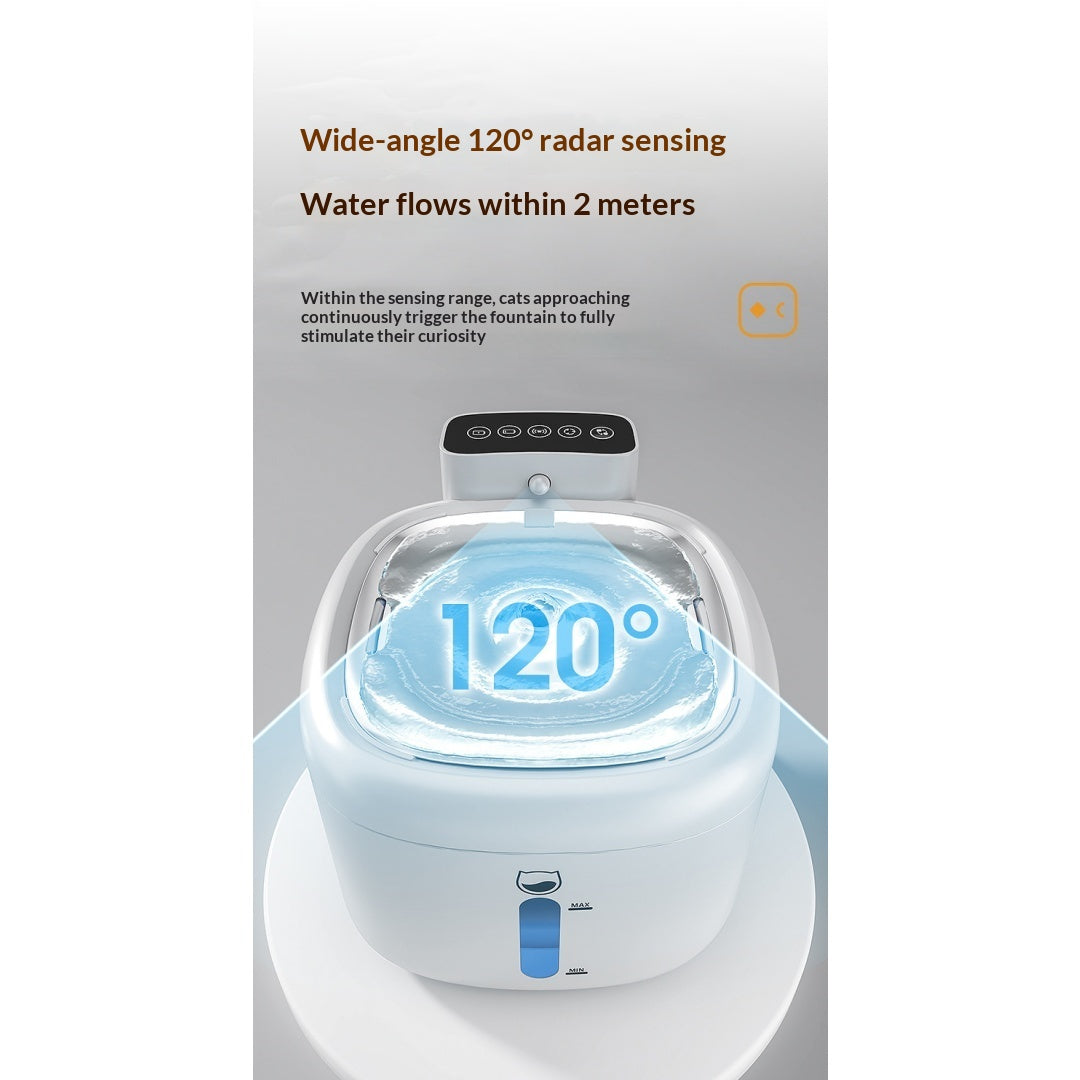Smart Wireless Circulating Filtered Pet Water Fountain