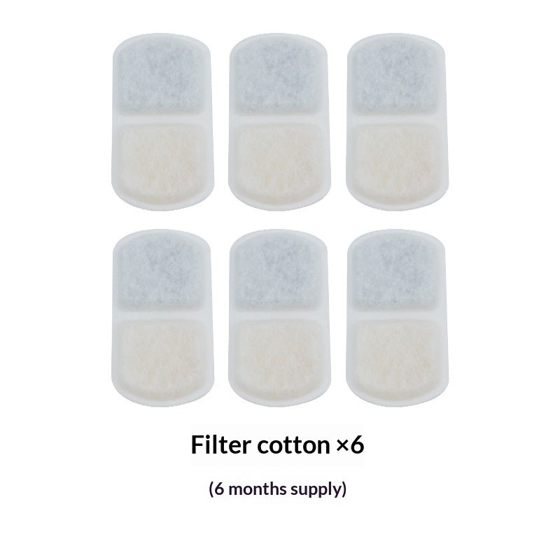 Cat Automatic Circulating Pet Water Fountain Filter Cartridge Cotton