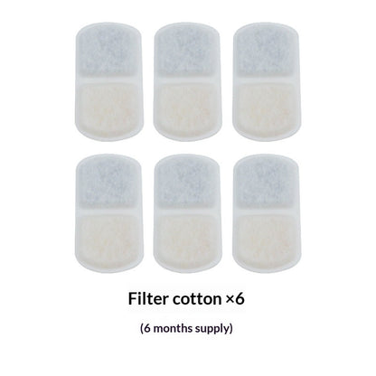 Cat Automatic Circulating Pet Water Fountain Filter Cartridge Cotton